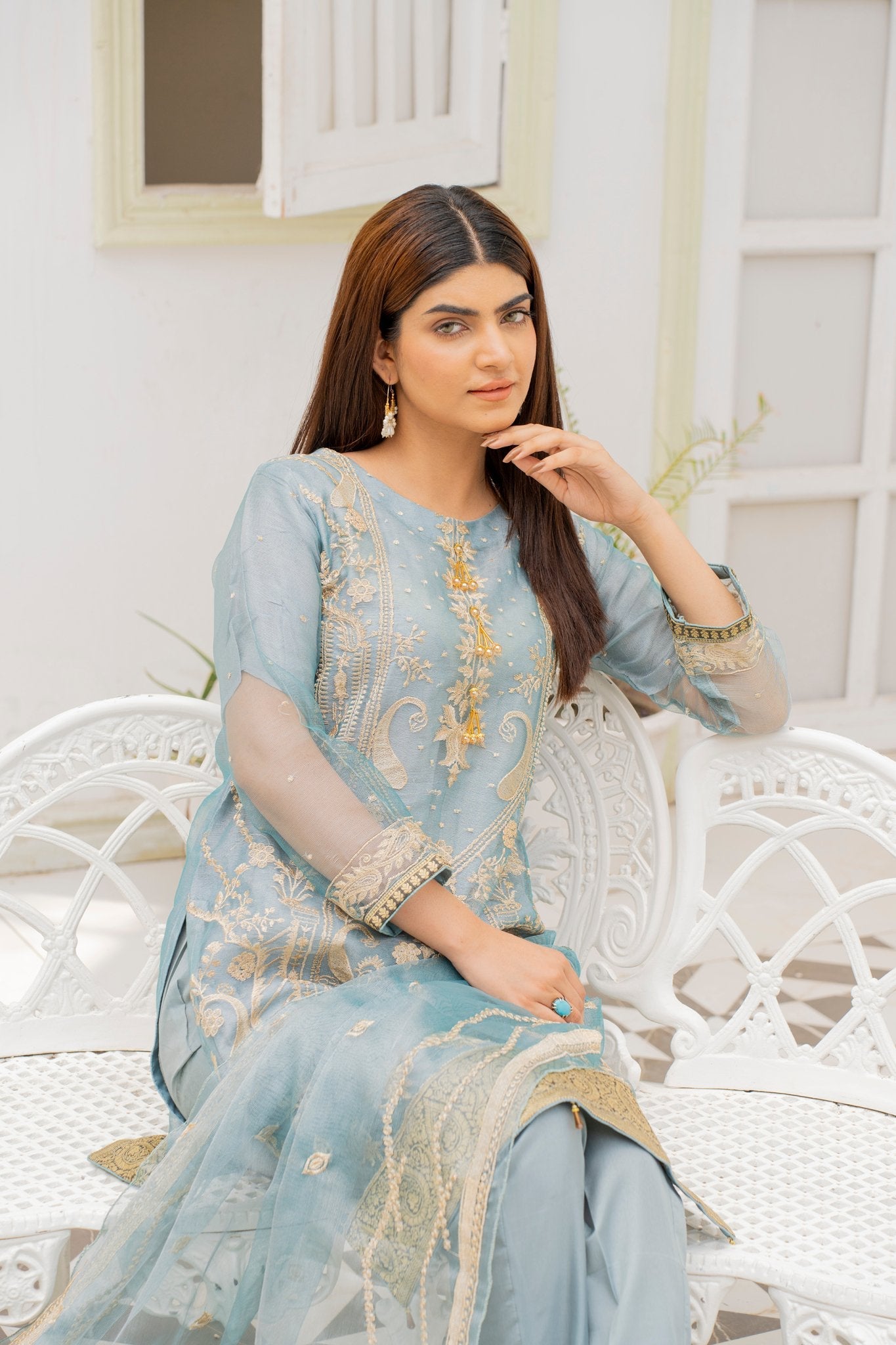 Azure Majesty - Diva Clothings