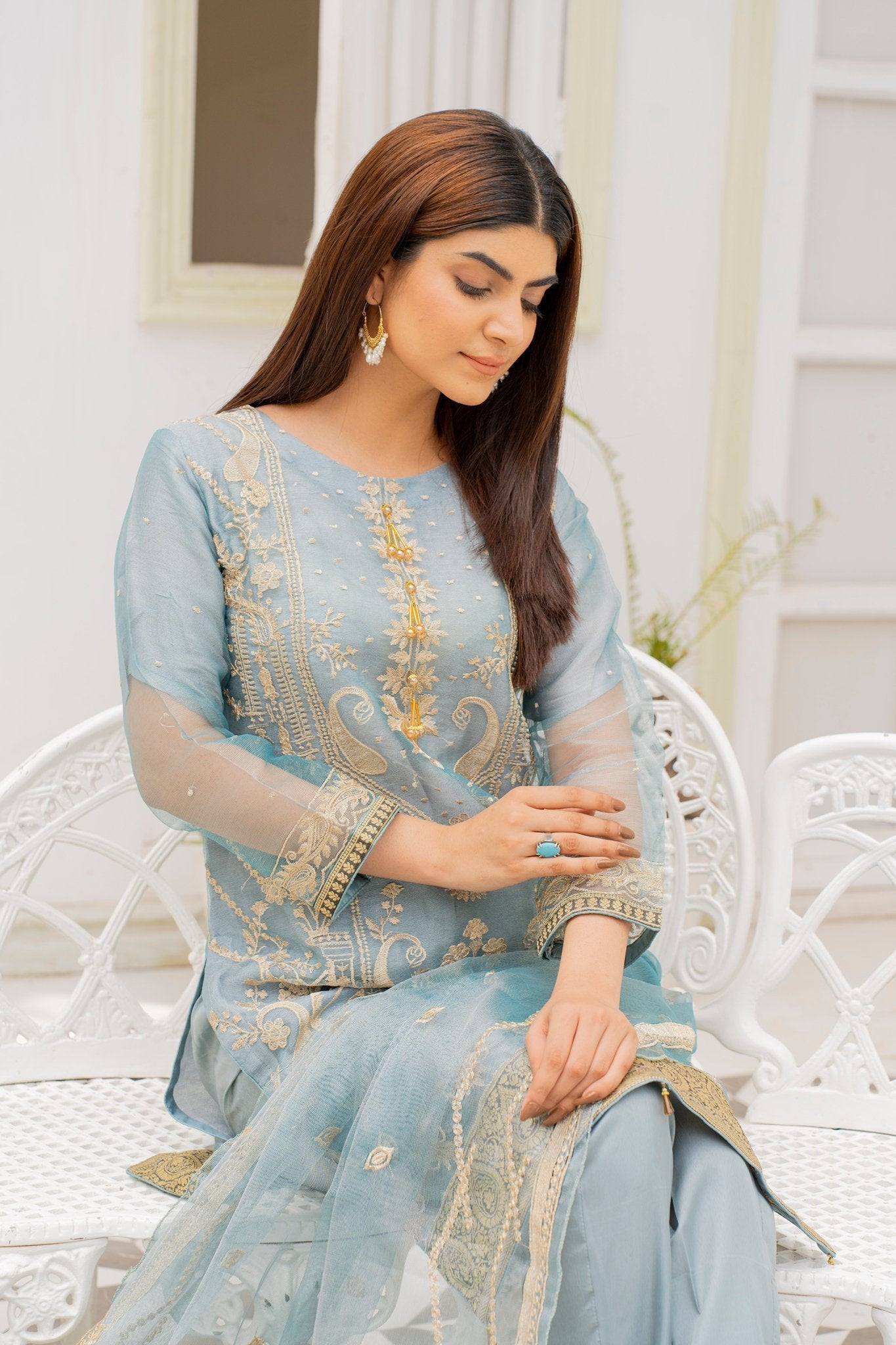 Azure Majesty - Diva Clothings