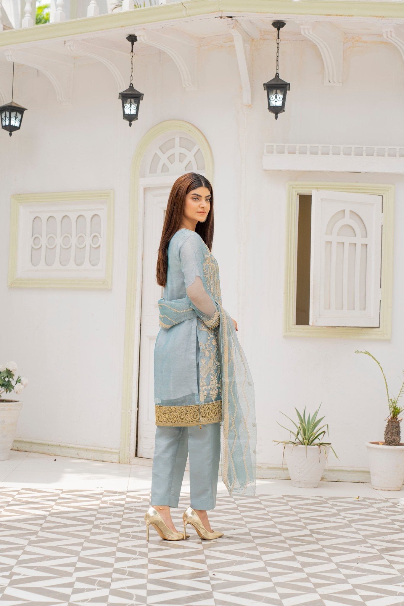 Azure Majesty - Diva Clothings