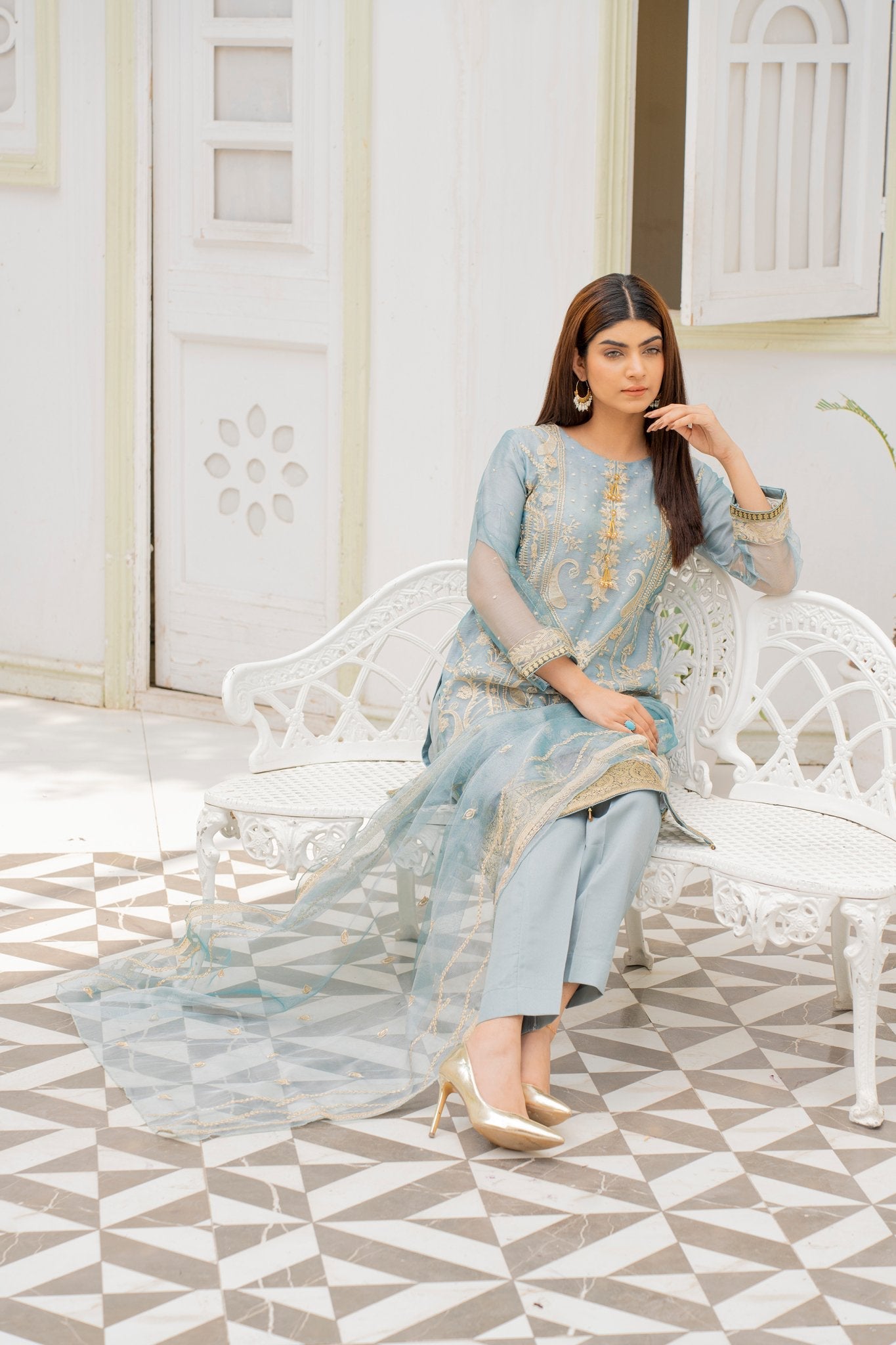 Azure Majesty - Diva Clothings