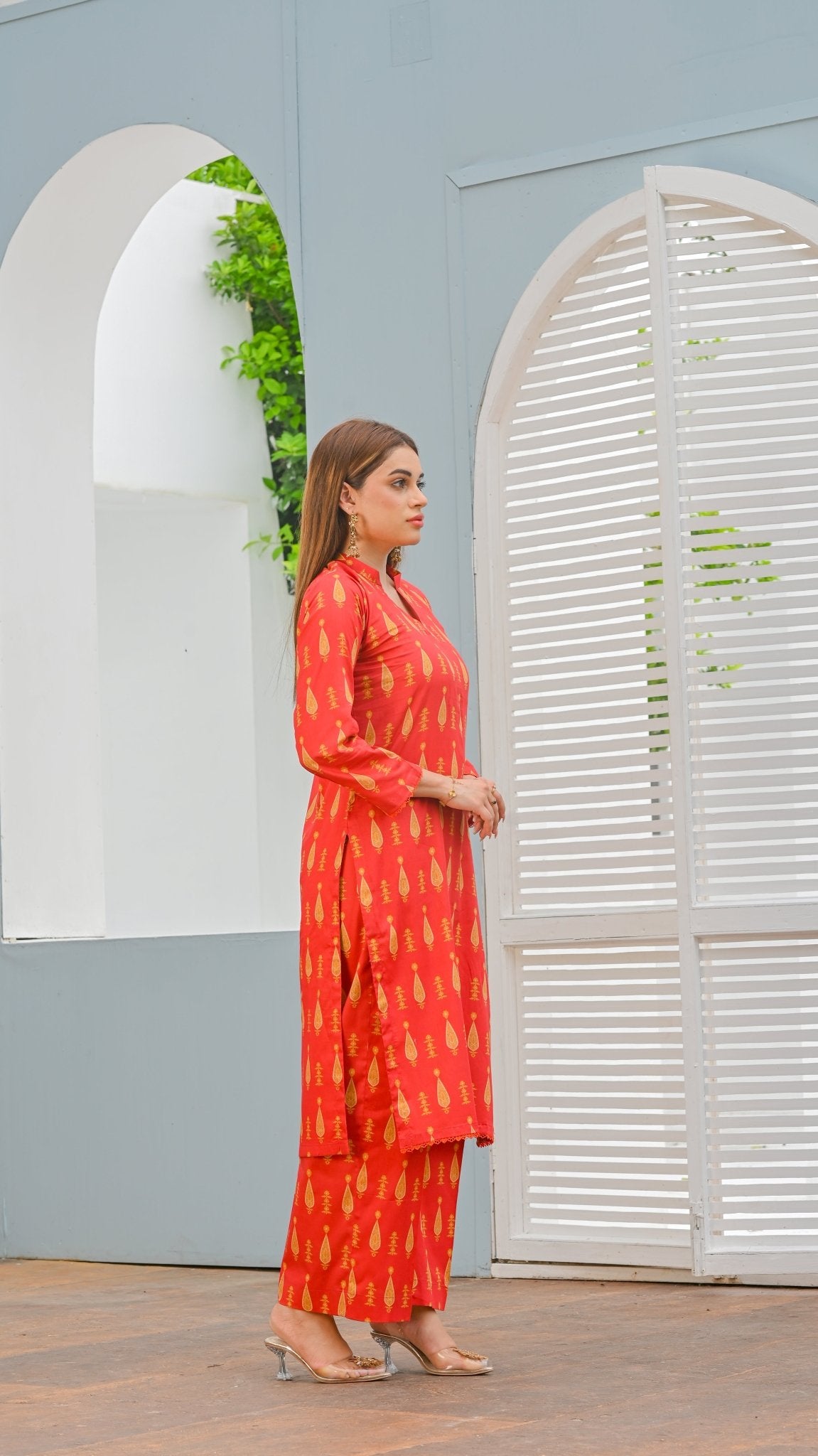 Red Bloom - Diva Clothings