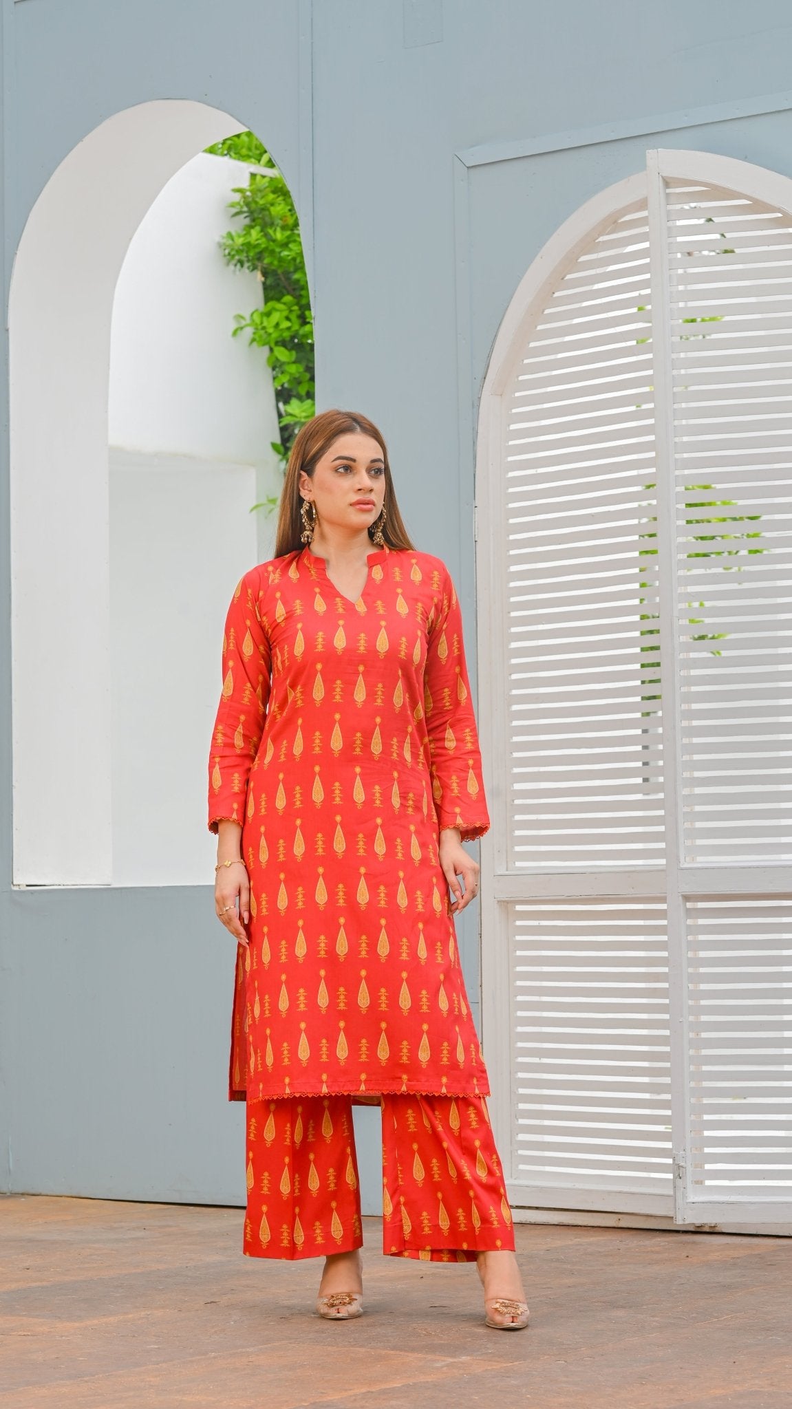 Red Bloom - Diva Clothings