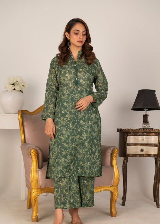 Botanic Grace – Printed Lawn 2 - Piece Suit - Diva Clothings