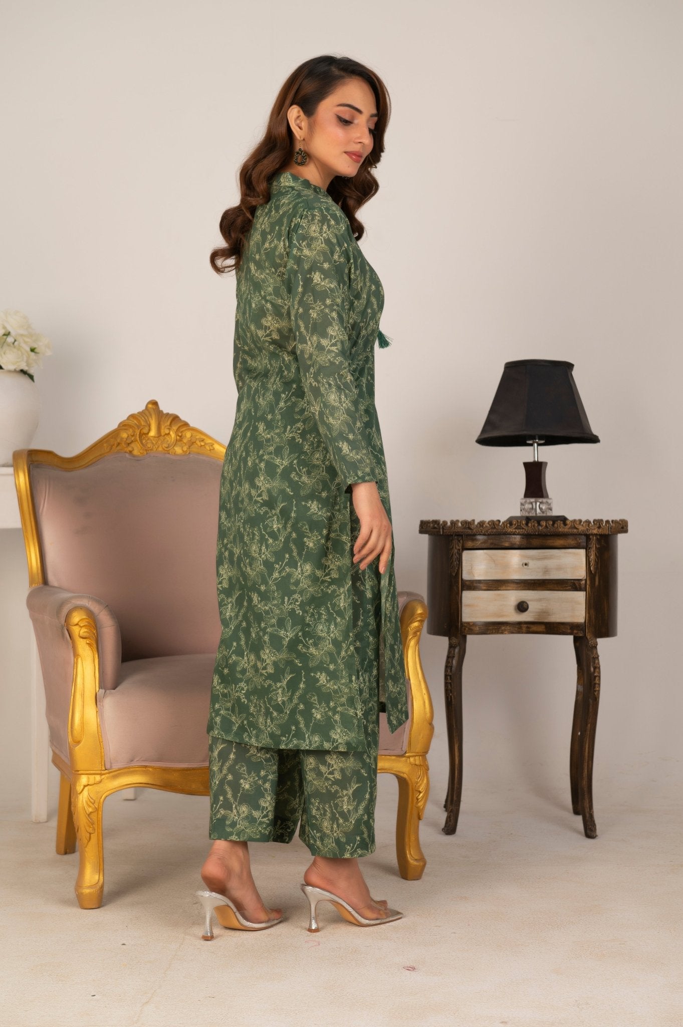 Botanic Grace – Printed Lawn 2 - Piece Suit - Diva Clothings