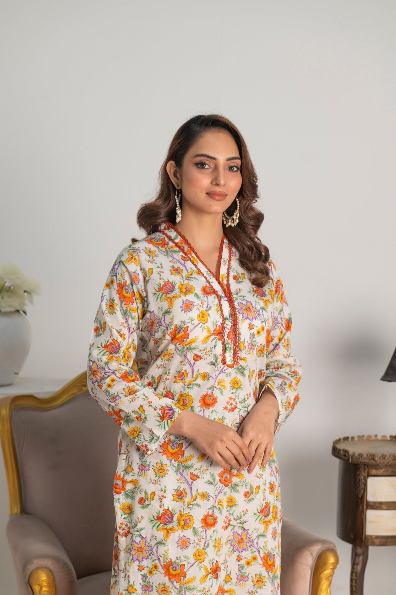 GULNARR - 2 PCS LAWN - Diva Clothings
