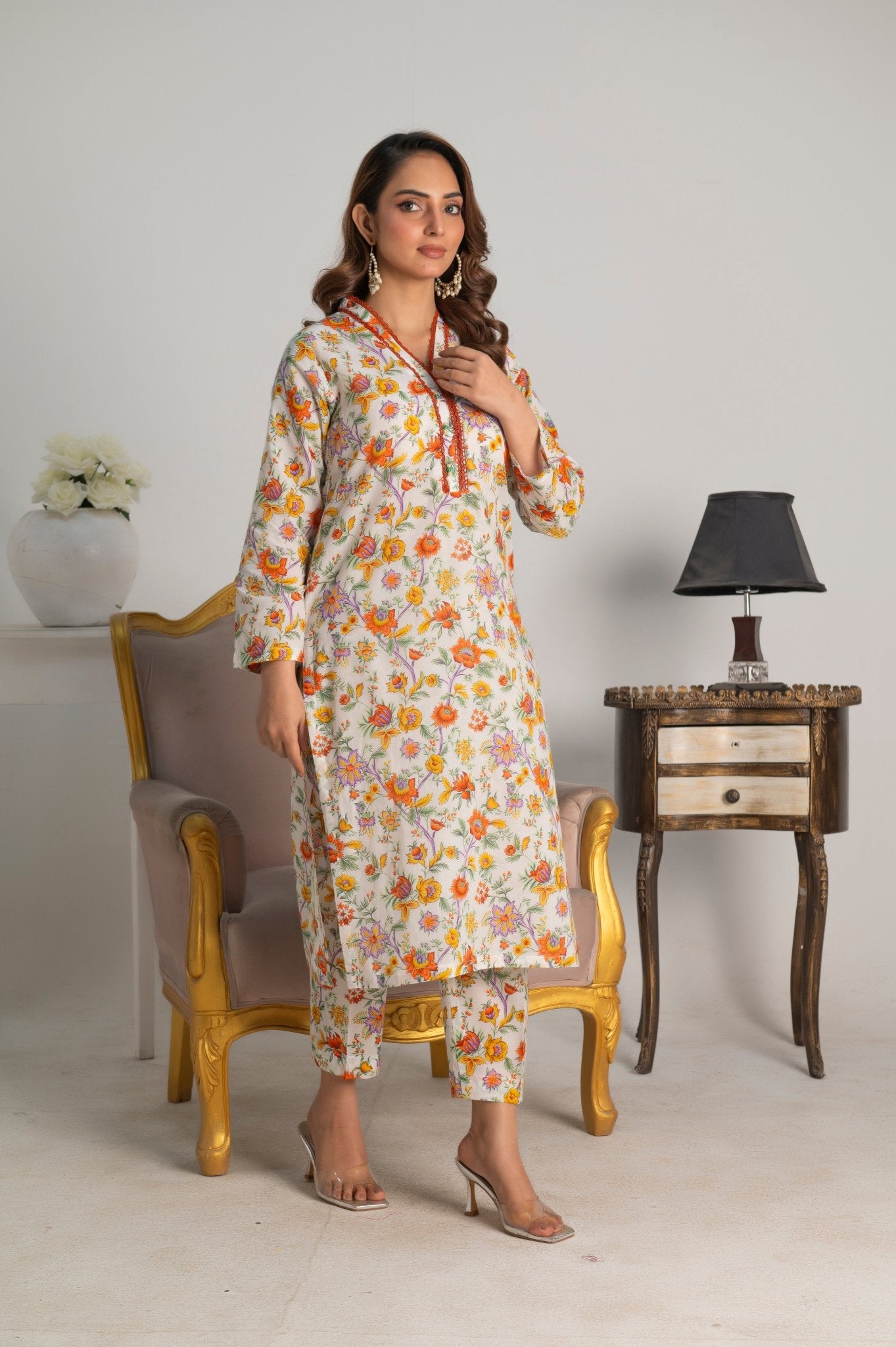 GULNARR - 2 PCS LAWN - Diva Clothings