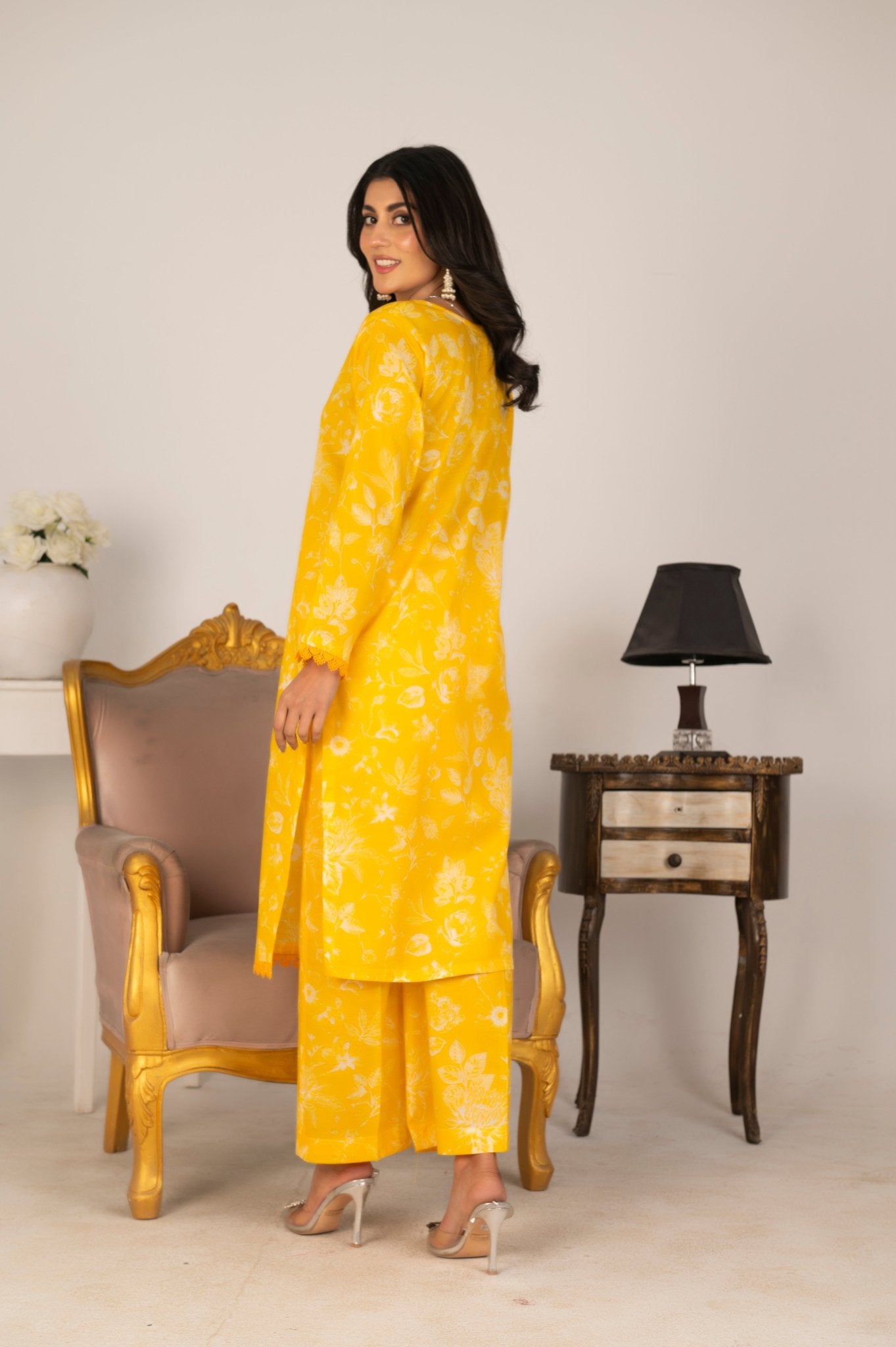 SUNBEAM GLOW - 2 PCS LAWN - Diva Clothings