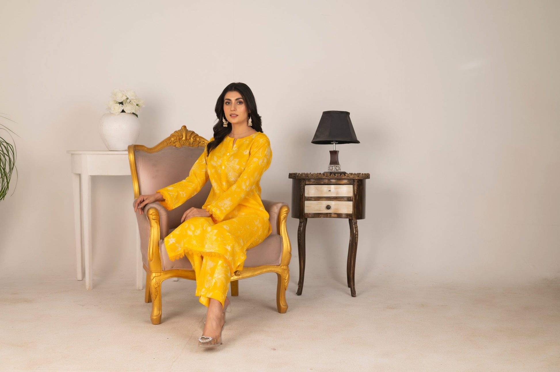 SUNBEAM GLOW - 2 PCS LAWN - Diva Clothings
